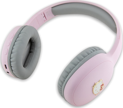 Kufje Bluetooth Hello Kitty Bicolor Pink, pa tela, rozë