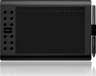Tablet grafik Gaomon M106K Pro, 8192 nivele presioni, 10"x6.25", i zi