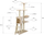 Гребло за мачки Funfit Cat Scratcher XL, со играчки, беж