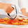 Prerëse pice Rösle Pizza Cutter Wheel, çelik inox, dorezë ergonomike, argjend