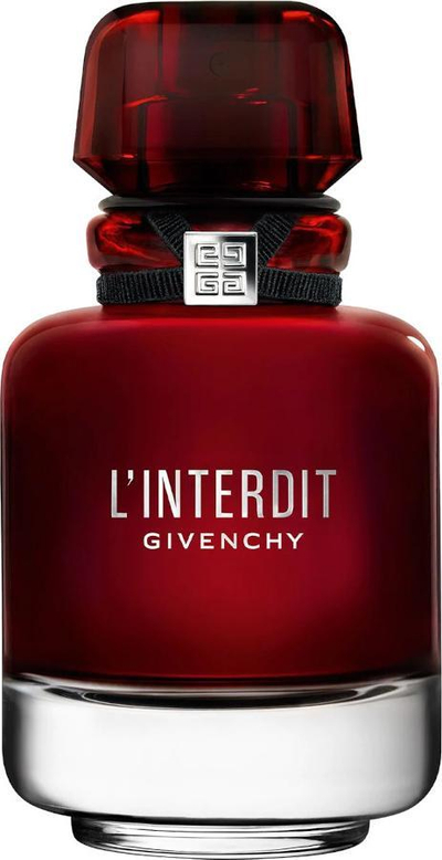 Parfum për goca Givenchy L'Interdit Eau de Parfum Rouge, 50 ml, që zgjat shumë, i kuq