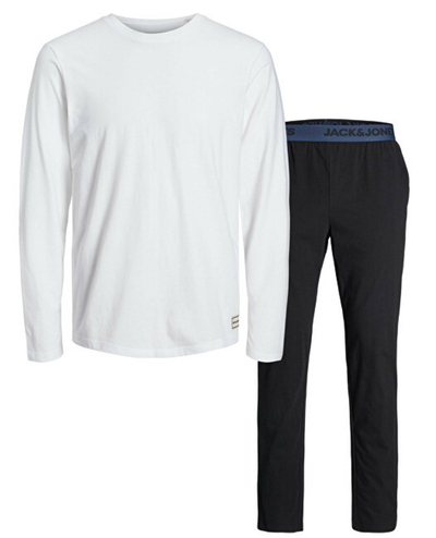 Pizhame Jack & Jones JAC, të bardha/zeza