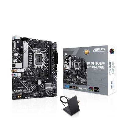 Pllakë amë ASUS PRIME H610M-A WIFI, LGA 1700, mATX