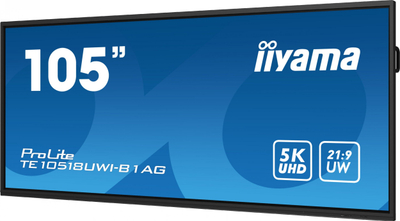 Display interaktiv Iiyama TE10518UWI B1AG, 105\", 5K UHD 21:9, multi touch, i zi