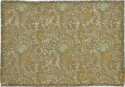 Маска за маса Home and Styling Collection, памук, 40x150cm, зелена