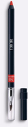 Lап за усни Dior Rouge Dior Contour 743 Rouge Zinnia, контурирање, висока трајност, црвен