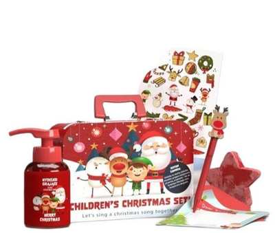 Set kozmetike për kalamaj HISKIN Christmas, 6 copë