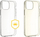 Kapak telefoni FIXED Slim AntiUV për iPhone 15 Plus, TPU i butë, kundër nxirjes, transparent