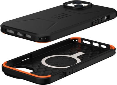 Mbulesa mbrojtëse UAG Civilian MagSafe për Apple iPhone 14 Plus, /e zezë