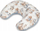 Jastëk për gjidhënie Ceba Baby Muslin Dragons Jeans, pambuk, mbushje silikon, blu
