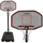 Kosh basketbolli Enero Basketball Construction Set, i rregullushëm 2.0-3.04 m, portativ, i kuq
