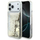 Mbrojtëse telefoni Guess Liquid Glitter Charms GUHCP17XGLHFLGO, për iPhone 17 Pro Max, e tejdukshme, ngjyrë gold
