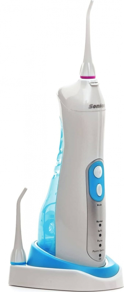 Орален иригатор Sonico VL-17, без жици, IPX7, бел