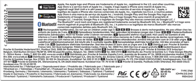 Електрична четка за заби Oral B iO 80363731, со осцилирање, со полначка батерија