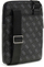 Çantë crossbody Guess Milano Crossbody Flat, për meshkuj, sintetike, e zezë