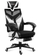 Karrige gaming Huzaro Combat 5.0, ergonomike, 140kg, e bardhë