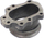 Downpipe TurboWorks_D, Flanxhë T25 T28 GT25 GT28 me 3" V Band, gize