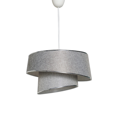 Llambë tavani metal+pëlhurë Ø32×70 cm (HM7356.06)