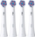 Kokë furçe dhëmbësh Oral-B iO Radiant EB4, set 4 copë, e bardhë