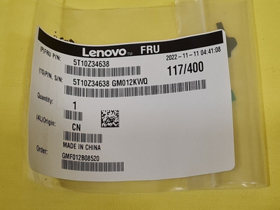 Pjesë zëvendësuese Lenovo FRU, origjinale, për pajisje Lenovo