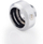 Përshtatës ftohje uji Bitspower Touchaqua, G1/4" mashkull në 16mm, set 2 copë, argjend