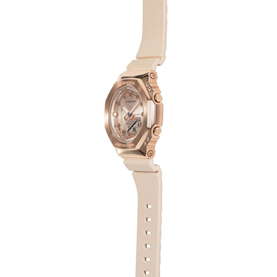 Orë për femra Casio G-Shock GM-S2100PG-4AER, e artë