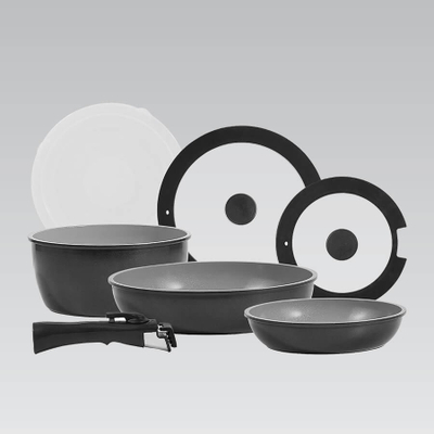 Set tenxheresh Maestro MR-4800-7, 7 copë, i argjendtë