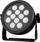 Reflektor skenik Light4Me CREE ALU QUAD PAR 12, 12 LED RGBW, DMX, gri