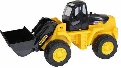 Traktor lodër Wader 36735 POLESIE, i verdhë