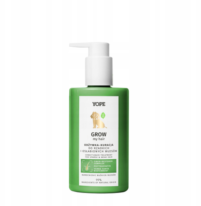 Третмански балсам за коса Yope Grow My Hair, за ослабена коса, за секојдневна употреба
