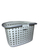 Shportë rrobash plastike me doreza 42.5x31.5x26. UNIMIKS