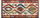 Tapet leshi AREVIK Wool Kilim, 80 x 150 cm, shumëngjyrësh