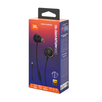 JBL QUANTUM 50 C USB-C BLK