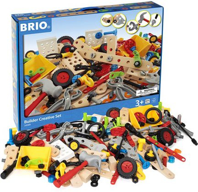 Lodër konstruktore BRIO Builder Creative Set, 271 copë, për kalamaj 3+, me shumë ngjyra