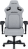 Karrige lojrash AndaSeat Kaiser 4 Series, madhësia L, material liri, gri e çelët