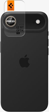 Mbrojtës lente Spigen Glass tR EZ Fit Optik Pro, 2 copë, për iPhone 17 Air, ari