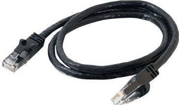 Kabllo rrjeti C2G Cat6, 3m, UTP, e zezë