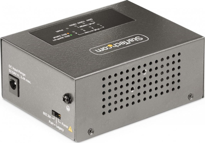 Injektor PoE StarTech Multi Gigabit, 4 porta 5GbE, 160W, gri