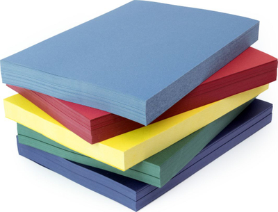 Коричка за машина за поврзување Herlitz, A4, изглед на кожа, црвена, 25 парчиња