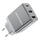 Dok stacion karikues Vention 65W GaN, USB C USB A HDMI, 4K 60Hz, gri
