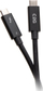Kabllo C2G Thunderbolt 4 USB‑C, 2m, 40Gbps, e zezë