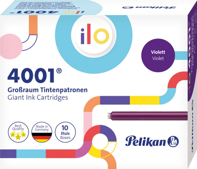 Bojë stilolapsi Pelikan Ilo 4001, lejla