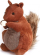 Mbajtës dere REI Squirrel, dekorativ, në formë ketri, kafe