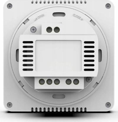 Termostat dhome Tech Controller ST-297V3, flush-mounted, ekran xhami 3 mm, i bardhë