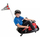 Kart elektrik Razor Crazy Cart 20173861 me bateri litiumi, 250W, 19 km/h, kuqezi