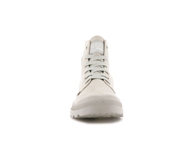 Atlete të larta Palladium Mono Chrome, kanavacë pambuku, taban gome, bezhë