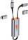 Kabllo USB Usams US-SJ560, 2x USB-C, 60W, argjendtë