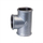 Pjesë lidhse T TurboWorks_D, 1/2", metal i zinkume, gri