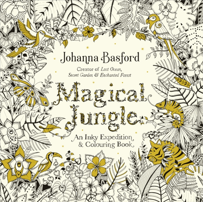 Magical Jungle An Inky Expedition Colouring Book - Johanna Basford