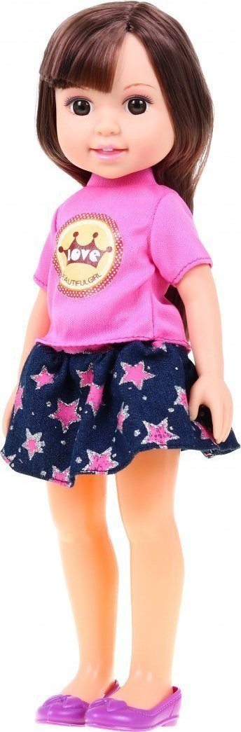 Kukull Elaine për stilim, 31cm, me aksesorë flokësh, brunete